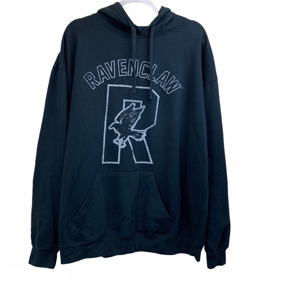 Harry Potter Black Ravenclaw Hoodie Sweatshirt 2XL